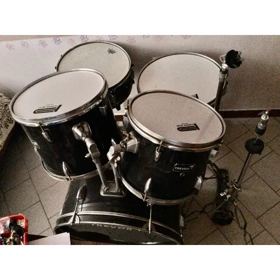 Batería Acústica Trevor, 5 Piezas