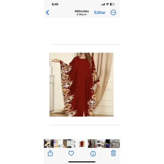 Vestido De Dama Talla Única