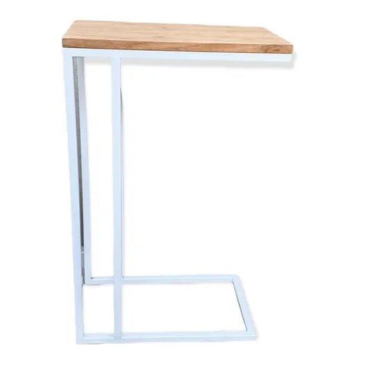 Mesa Auxiliar De Arrime Para Cama Reforzada Doble Caño 82 Cm