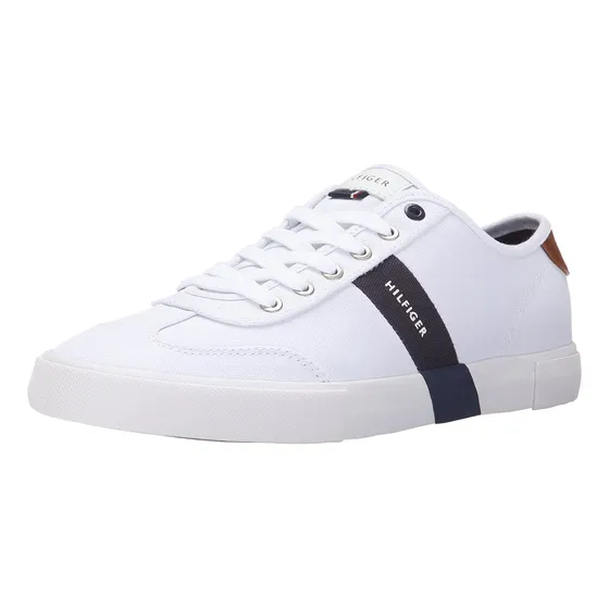 Reloj Tommy Hilfiger Para Hombre, Blanco/negro/moca, Talla 8