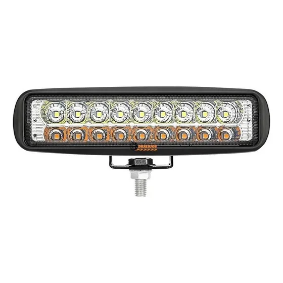 1 Exploradora Lineal 18 Led Bicolor 4500lumen Moto/carro Imp