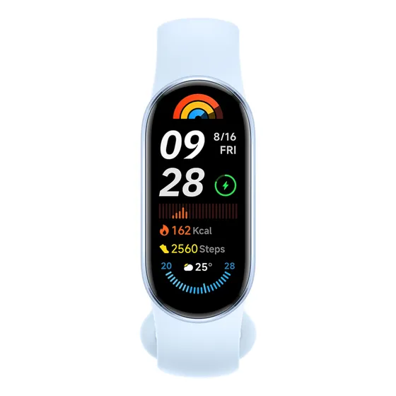 Xiaomi Pulsera Inteligente Smart Band 9 Artic Blue Caja Azul Correa Azul