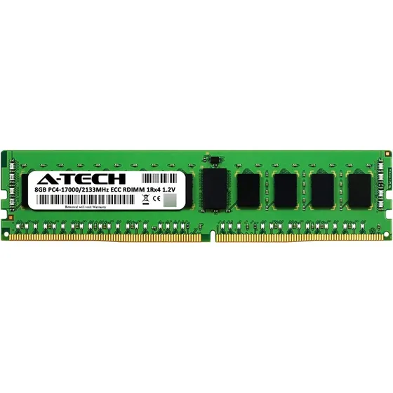 A-tech Rdimm Ecc 8gb Ddr4 2133mhz Pc4-17000p-r