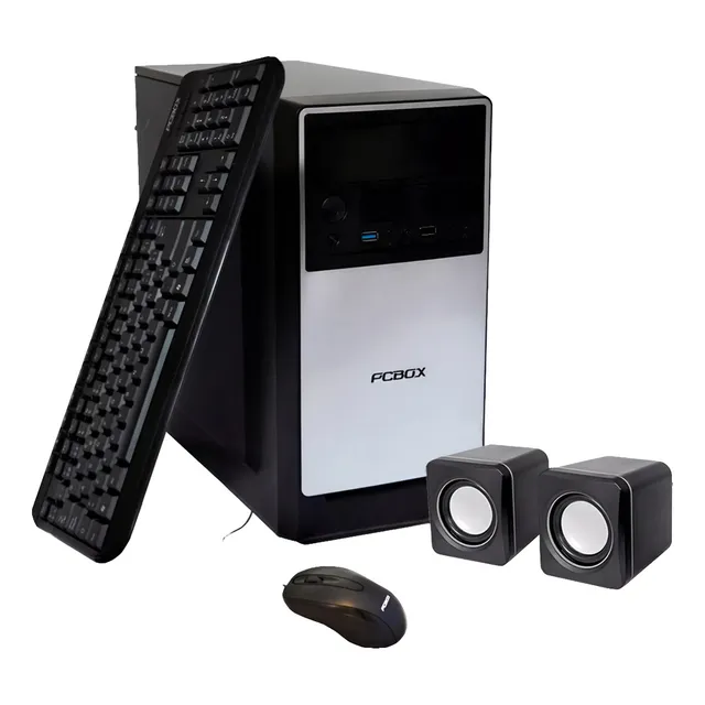 Pc Escritorio Pcbox Intel Core I5 8gb 240ssd Teclado + Mouse