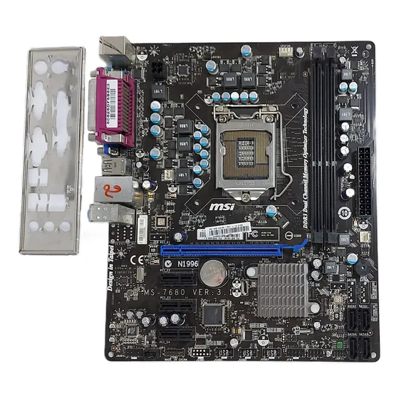 Placa Mãe 1155 Msi H61m-p21 (b3) Ms-7680