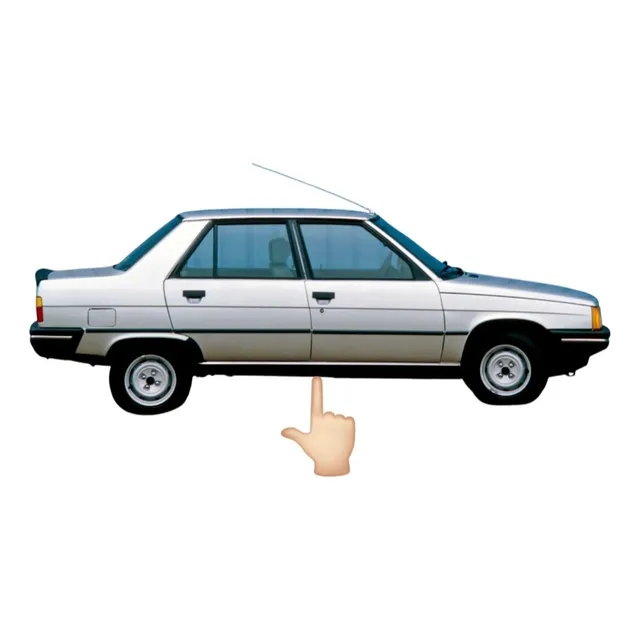 Boceles Estribo Cromados Renault 9 Nuevos