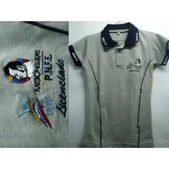 Chemise Bordada Mision Sucre Ubv P.n.f.e
