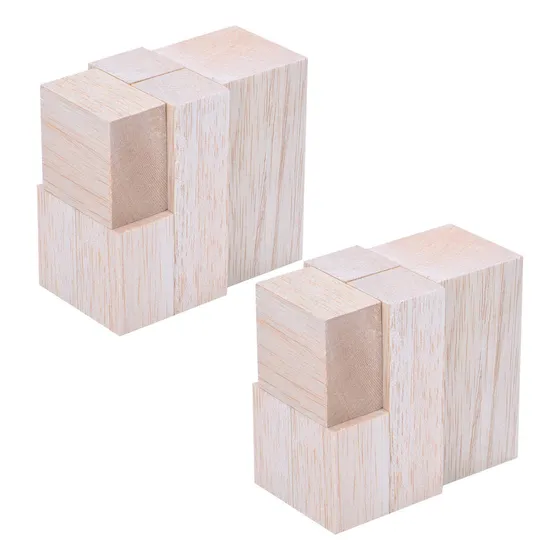 Bloques De Tallado De Madera De Balsa 12 Piezas Sin Termin