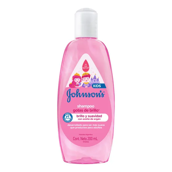 Shampoo Johnson's Baby Gotas De Brillo X 200 Ml
