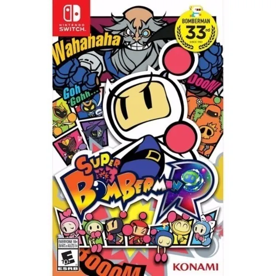 Super Bomberman R (mídia Física) - Nintendo Switch  (novo)