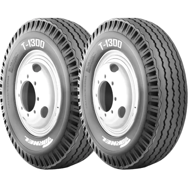 Kit de 2 llantas Tornel T1300 T-1300 LT 7.00-14 95/91 M
