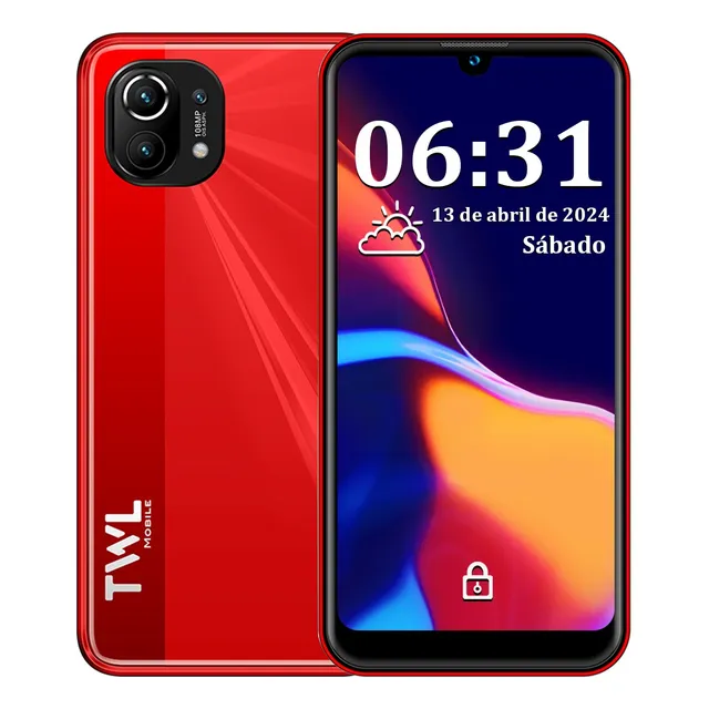 Smartphones Twl F1x Celulare 2+16gb Dual Sim 3g   Pantalla 6.53 Pulgadas Hd Android 10 Cámara Frontal 5mp Reconocimiento Facial 3500mah