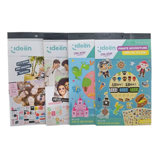 Libro De Stickers 4 Piezas Diferentes Libro De Stickers 4 Piezas Diferentes