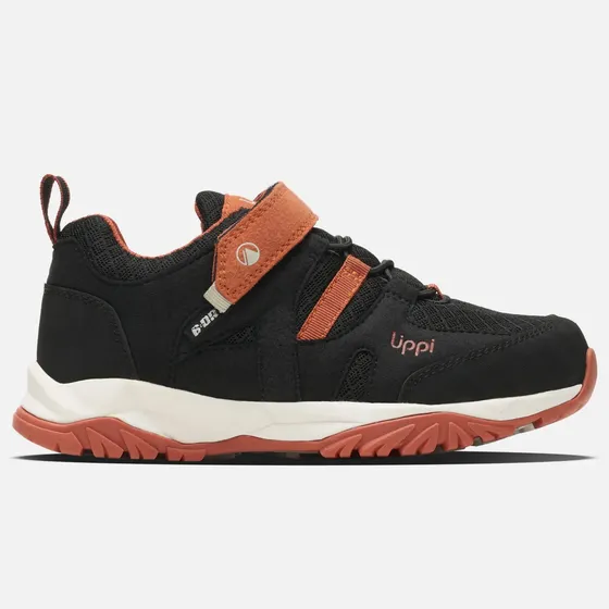 Zapato Niño Tellus Low Kids Negro / Naranjo Lippi V26