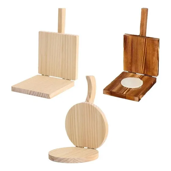 Prensa De Madera Para Patacones Tortilla Empanada Hallacas