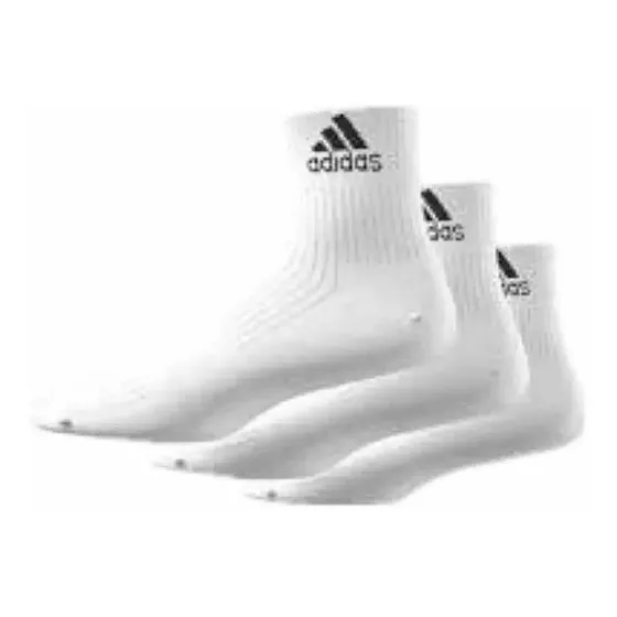 Medias adidas Tri Pack (35-38) Deportivas Gimnasio Colegial