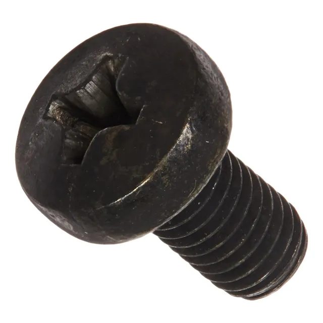 Tornillo De Cabeza Plana Acero Inoxidable M3-0.5 Negro