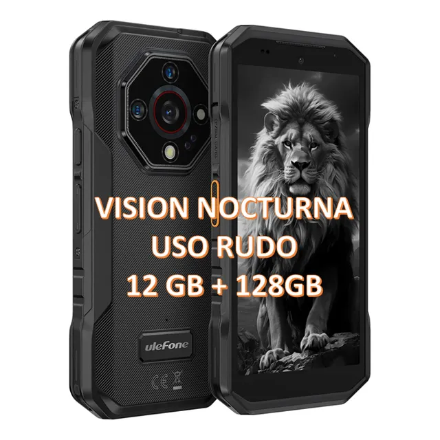Smartphone Armor Ulefone X32 Vision Nocturna + 12gb Ram + 128 Gb Rom + Uso Rudo Militar Dual Sim Nfc