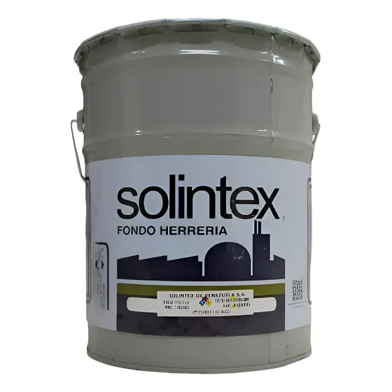 Fondo Negro Herreria 720 Cuñete 5 Galones Solintex
