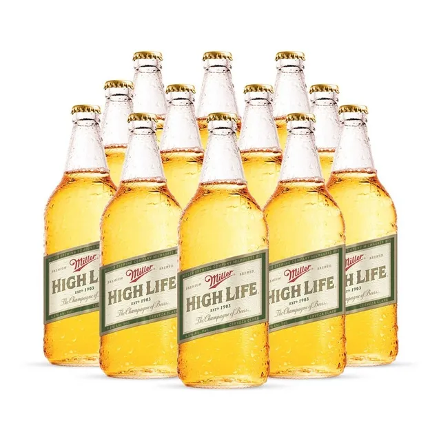 Cerveza Miller High Life 355 Ml - Caja 24 Piezas