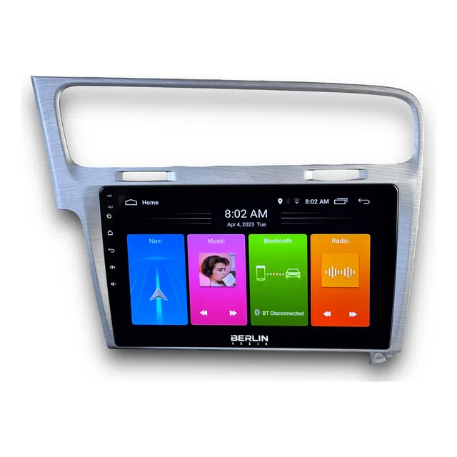 Radio Android Volskwagen Golf Carplay Androidauto Bluetooth