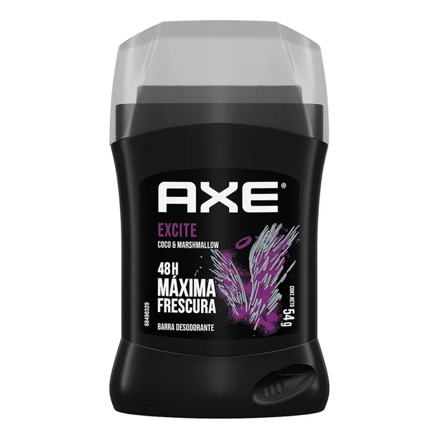 Desodorante Axe Excite En Barra 48 Horas Maxima Frescura 54g