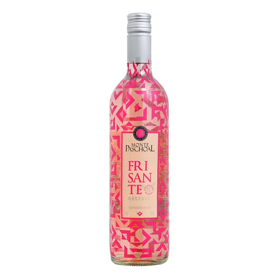 Vinho Frisante Rosé suave Moscato Monte Paschoal 750 ml