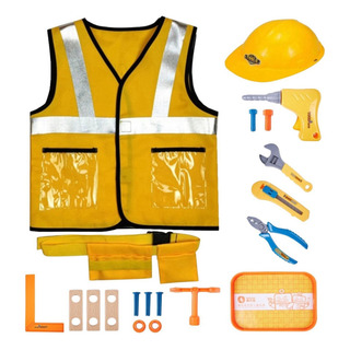20x Engenheiro Crianças Colete Crianças Construtor 20x Engenheiro Crianças Colete Crianças Construtor