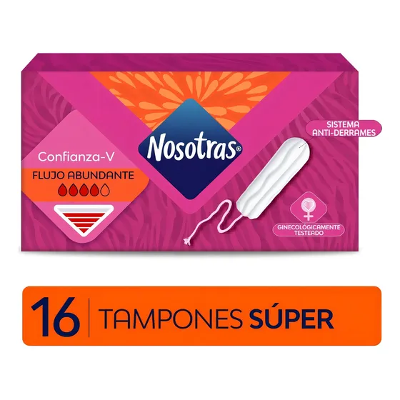 Tampones Nosotras Digital Super X16 Unidades