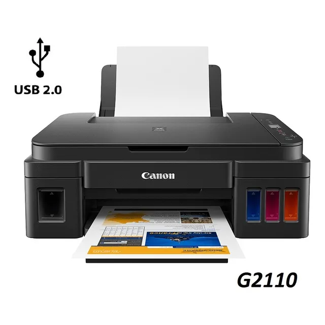 Impresora Multifuncional Canon G 2110 Tinta Contínua Nueva
