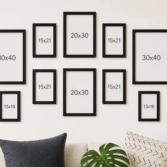 Set De 10 Cuadros Sin Laminas