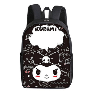 Conjunto De TrĂȘs Peças Clow M Kuromi Student Schoolbag More Conjunto De TrĂȘs Peças Clow M Kuromi Student Schoolbag More