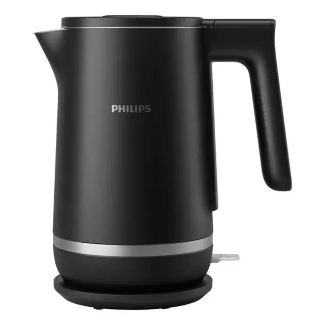 Jarra Eléctrica Philips Hd9396/90 Capacidad 1,7l Amv Color Negro