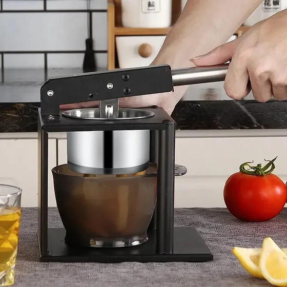 Exprimidor Manual Naranja Jugo Presión Utensilio Cocina 