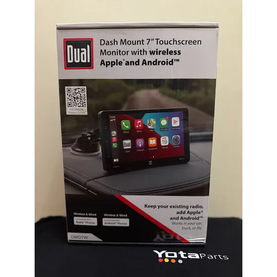 Monitor De Pantalla Tactil Para Carros 7 Pulgadas Marca Dual