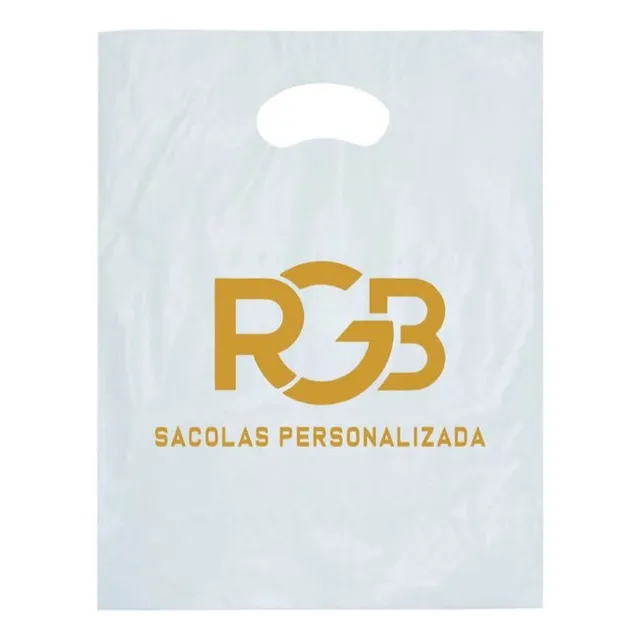 Sacola Personalizada 16x22 Promoção 500 Sacolas