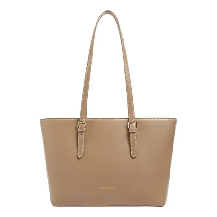 Mossdoom Fiorella Bolsa Grande Feminina Casual Versátil Ombr Damasco Lisa