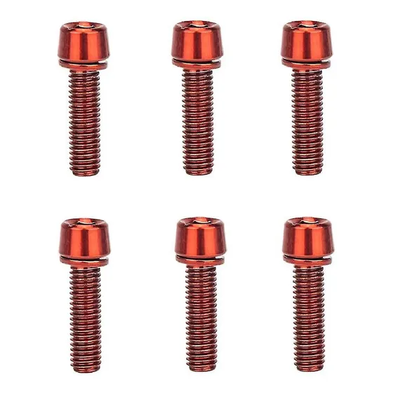 Parafuso Para Mesa Bike M5 Mtb Speed Bicicleta 6 Unidades 