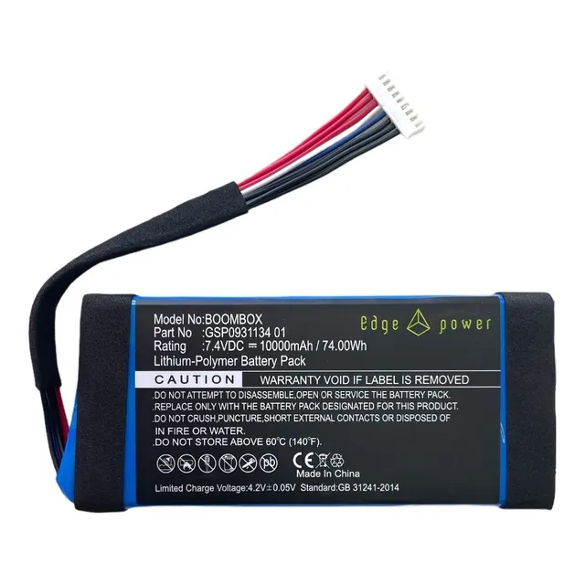 Bat-erla Compatível Para Jbl Boombox 1, Orig + Ferramentas