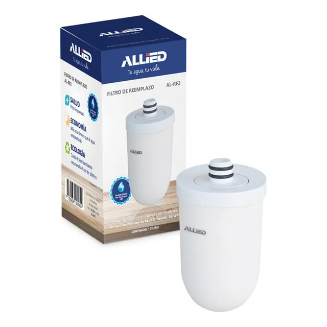 Repuesto Filtro Purificador De Agua Allied Cartucho Rf2 Dimm