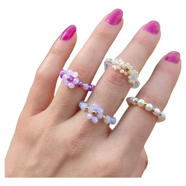 Pack Anillos X 4u + Bolsita Regalo Hermosos La Mejor Calidad