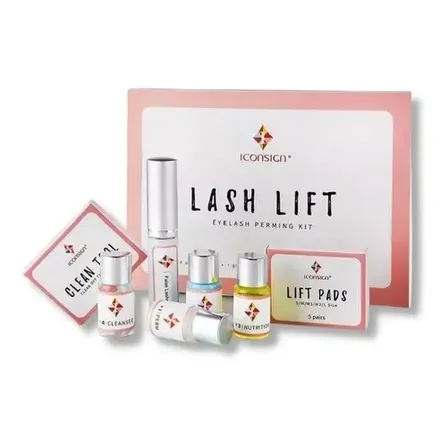 Kit Lash Lifting Iconsign Para Cílios E Sobrancelhas: Cachos Naturais E Duradouros