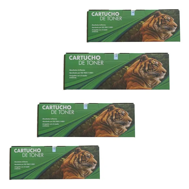 Pack 4 Toner Compatible 201 Cf400x Cf401x Cf402x Cf403x M252