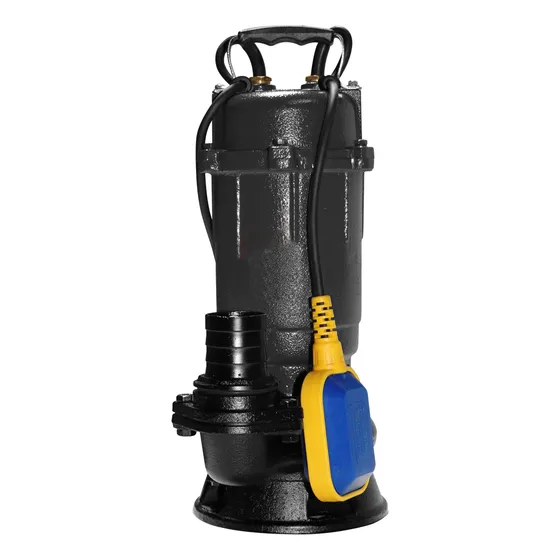 Bomba Sumergible Agua Turbia 1 Hp, 750w Color Gris Oscuro