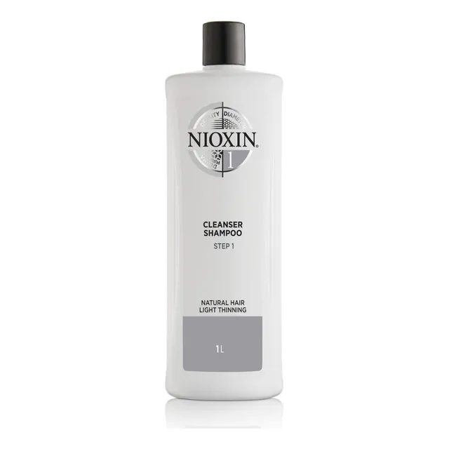 Nioxin Cleanser 1 1000ml Shampoo Para Crecimiento De Cabello