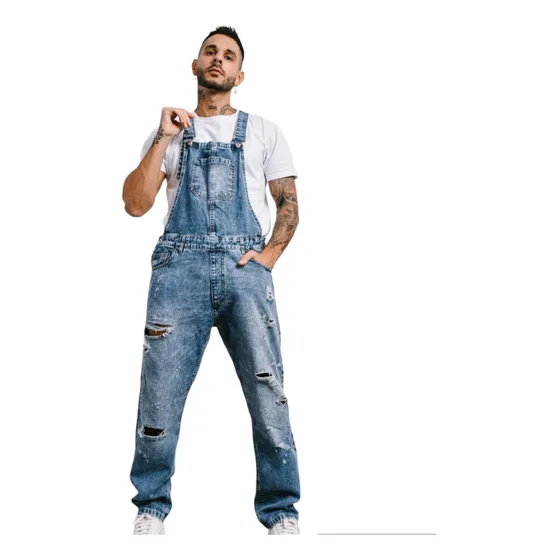 Jardinero De Jeans Hombre Jeans