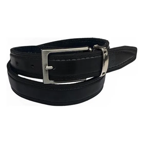 Correa Big Metal Ranatino Niños Carnaza Negro 3 Cm