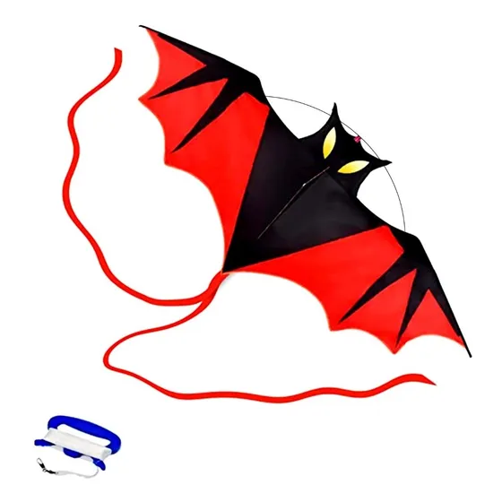 Papagayo Cometa Murciélago En Pvc Con Armazón 45 X 82cm R4