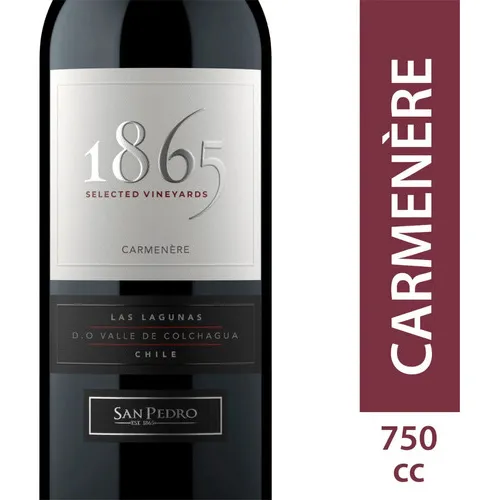 Vino 1865 Carmenère 750cc