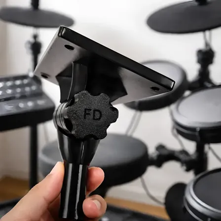 Suporte Pad Bateria Eletrônica Compatível Roland Alesis Preto
